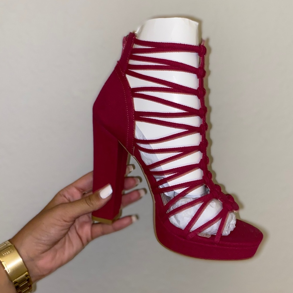 New Strappy Heels